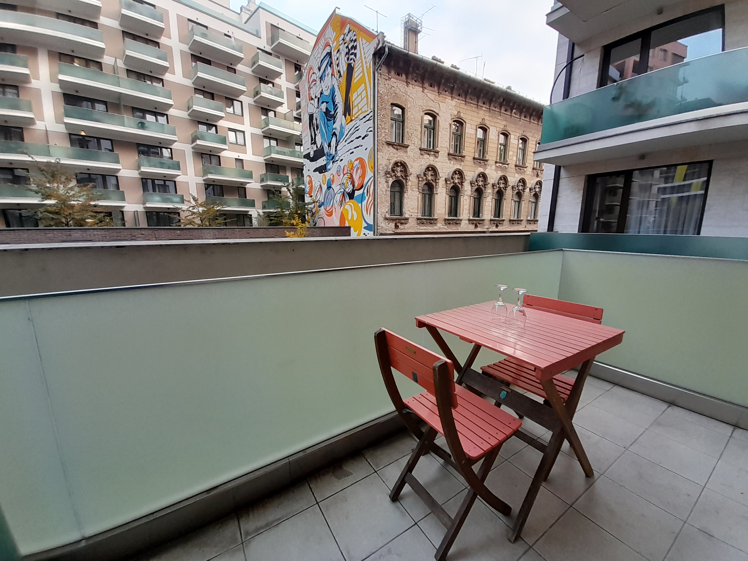Hetedik kép a Gardénia apartman erkélyéről
